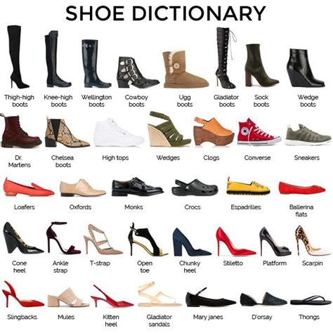 american shoe names.